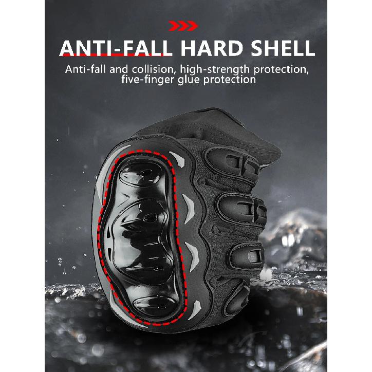 Autumn Winter Motorcycle Anti-fall Riding Gloves Waterproof Men Women Motocross Biker Glove Touch Screen Cycling MTB Luvas Moto