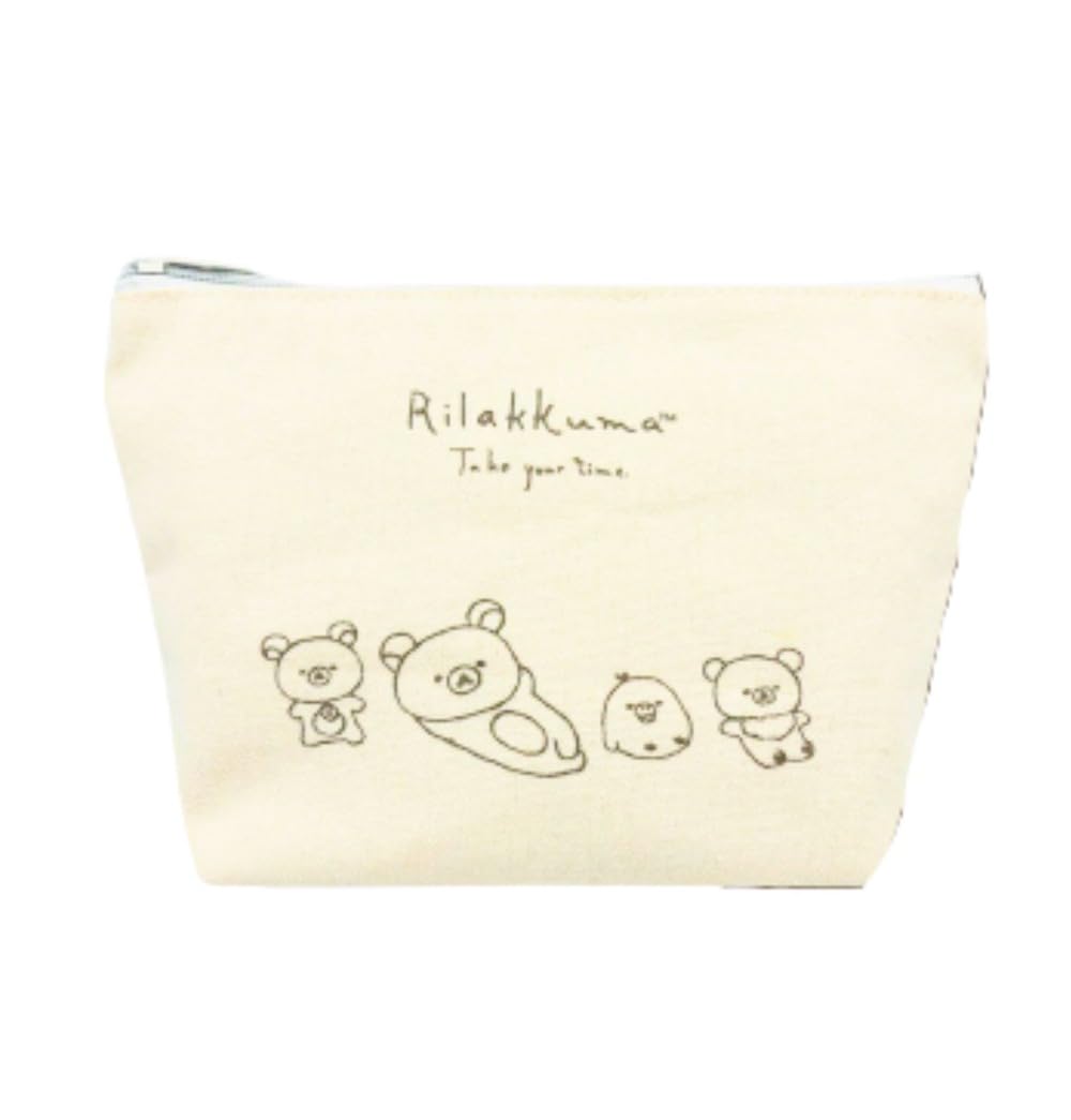 

Hatayama Shoji Rilakkuma Canvas Multi Pouch Drawing Rilanova H14 x W21 x D5 см 34202340