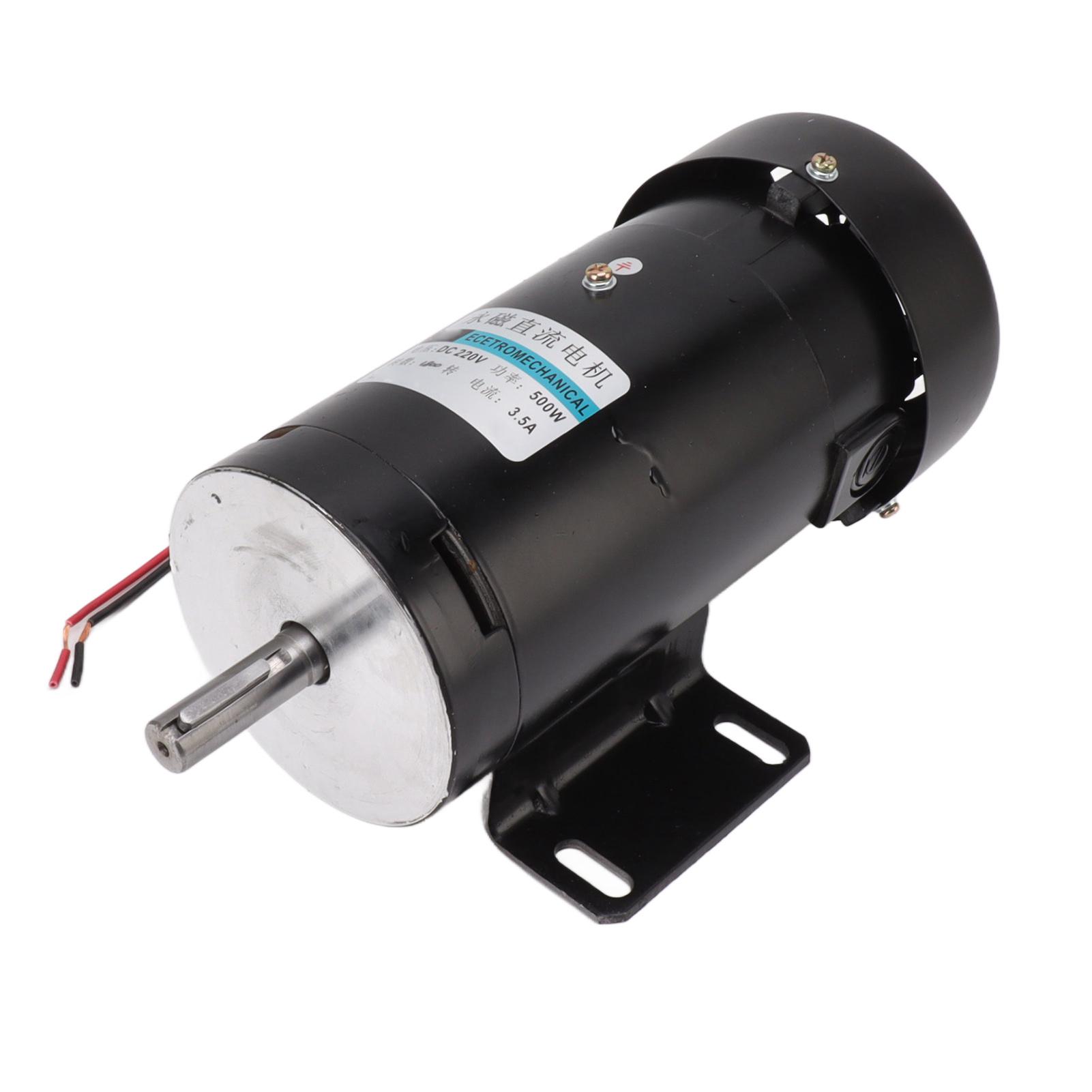 

Двигун постійного струму з постійним магнітом CW CCW Регульована висока швидкість для електричної дрилі 1800 об/хв 500 Вт 220 В