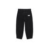 Li Ning Jeans Men's Black Moderate Straight Fit Pants AJQR021-2
