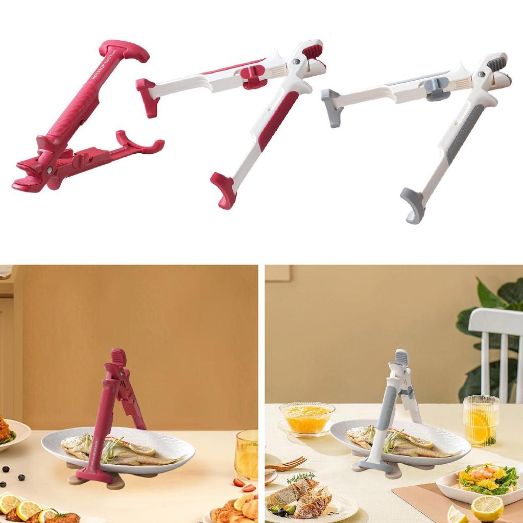 Bowl Clip Anti Scalding Plate Gripper Non Slip Clamp Kitchen Tool for Home Cooking Serving