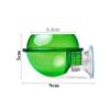 Arboreal Reptile Live Anti-Escape Sucker Feeder Bowl Insect Worm Food Container For Lizard Gecko Chameleon Reptile Pet Bowl
