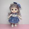 Full Body Girls' Doll with Clothes Dolly Girl Dress Up Toys Baby Doll 20cm Dress Doll  Children
