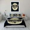 Moth, moon, and stars. Bedding sets Duvet cover sets Duvet covers Pillowcases(1*Duvet Cover 2*Pillowcases without duvet insert)