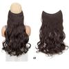 One-Piece Curly Clip-In Hair Extensions: High-Temperature Fiber for Enhanced Women's Volume