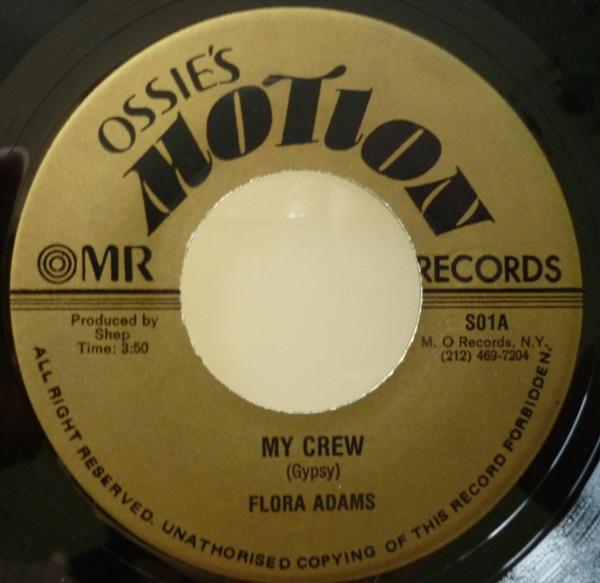 7inch Record FLORA ADAMS  My Crew  Always Something There To S01 OSSIES MOTION 1973 UK Reggae Ska  Dub Used