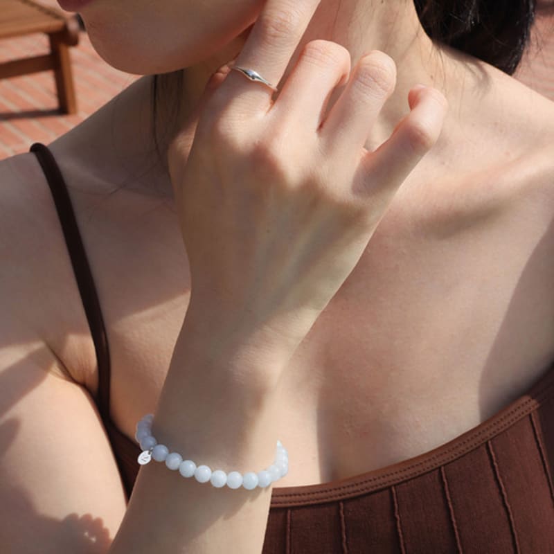 Modernlike Silver 925 Ocean Stone Bracelet