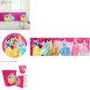 Delightful Princess Snow White Bella Jasmine Party Supplies Birthday Tableware Set