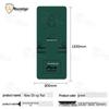 Tujihu Green Sit-up & Abdominal Fitness Mat