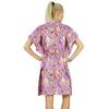 Bimba Women Floral Kaftan Bridesmaid Short Cotton Caftan Beach Coverup