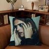 Actor J-Jamie Campbell Bower Pins Cushion Cover Car Throw Pillow Case For Sofa Car Christmas Gift