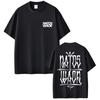Summer Rapper NATOS WAOR New Album Tshirt for Unisex Women Hiphop Fashion Retro Short Sleeved Printed Tshirt