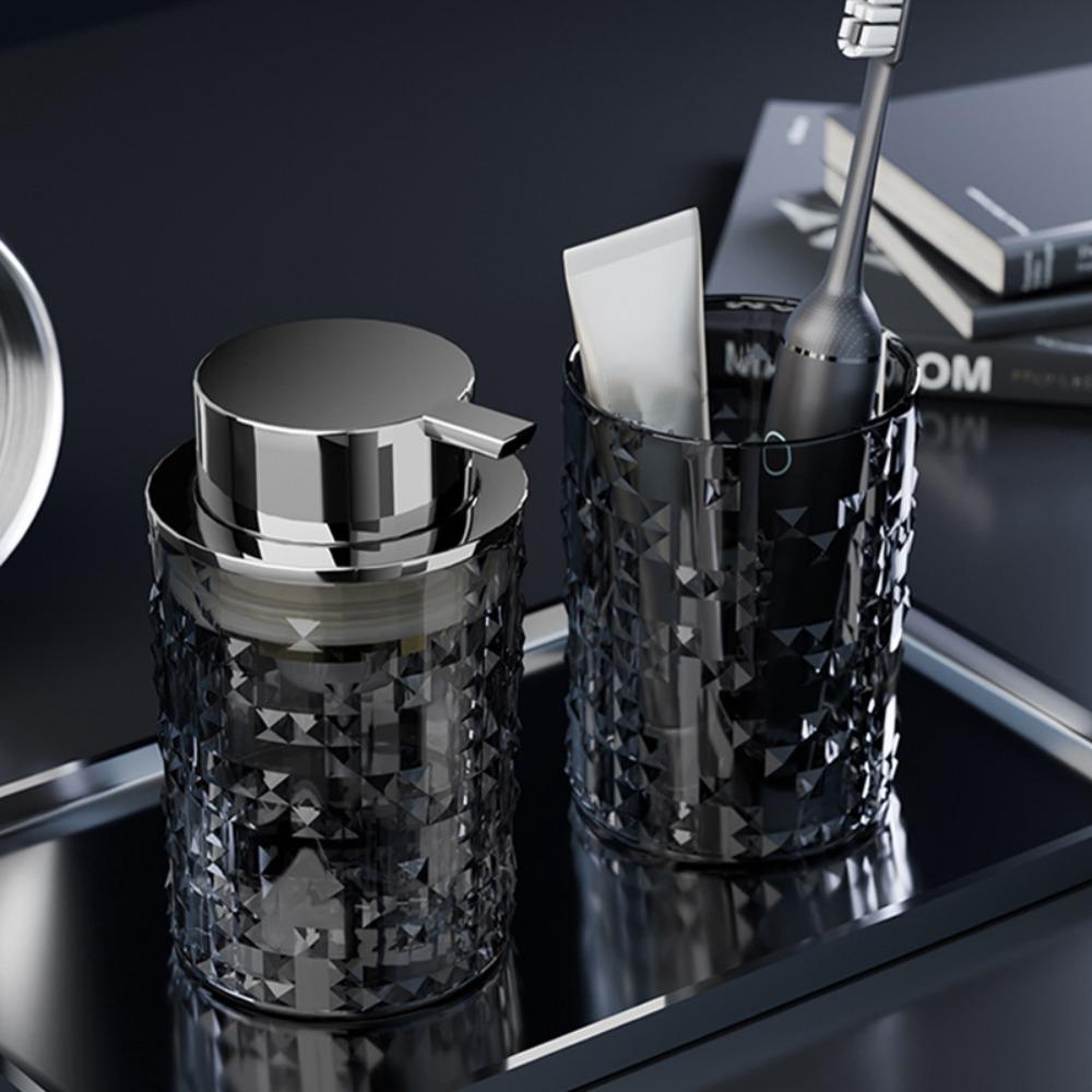 Practical Press Type Soap Dispenser Seal Elegant Soap Pump Jar Luxury PET Lotion Bottle Home