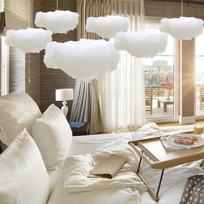 Hochzeit Baumwollwolke Dekoration Künstliche Weiße Baumwollwolke Hochzeits-Hintergrund Dekor Requisiten Weihnachten Geburtstagsparty DIY Hängend