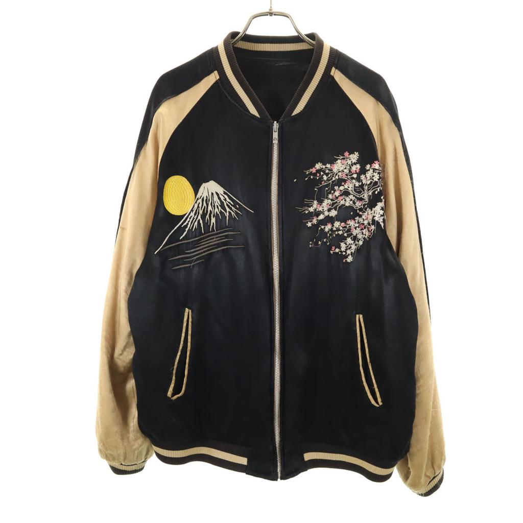 TENSTLIKE Kitaro Catfish Reversible Signature Sukajan Gegege no Kitaro Men's Used