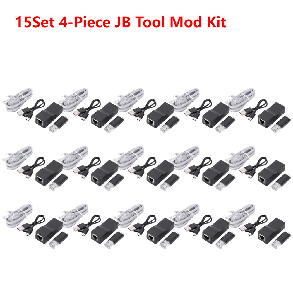 20/1Set One-Key JB Tool Mod Kit JB Adapters With USB Drive Ethernet Type-C Cable Gaming Accessories For PS4 FW 9.0 11.0 System