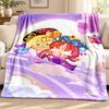 Cookie Run Kingdom blanket Flannel Blanket Soft Cozy Plush Throw for Sofa Bed Lightweight Home Decoration Outdoor camping