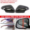 39850553 39850533 Für Volvo S80 C30 2009-2013 Auto Ersatz Rückspiegel Seitenabdeckung Kappe Flügel Außentür Gehäuse Zierleiste Carbon