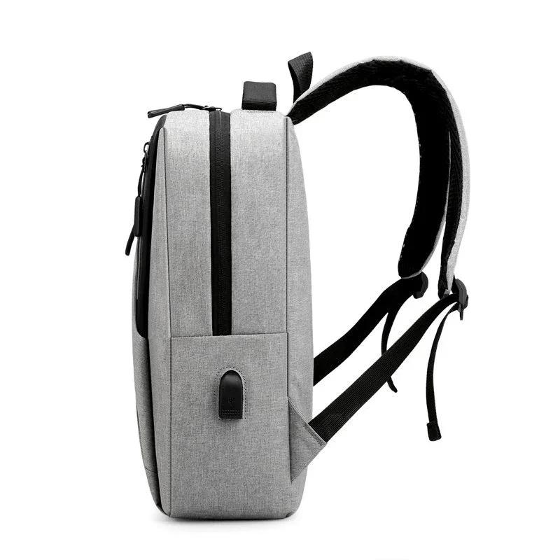 Waterproof Business 15 15.6 Inch Laptop Backpack USB Notebook School Travel Bag Anti Theft Casual Rucksack Shoulder Bags Mochila