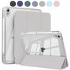 Case for iPad 5 6 7 8 9 10 11 Air 1 2 3 4 5 6 7 Mini 6 7 PC Matte Clear Transparent Acrylic Back Shell Auto Wake/Sleep