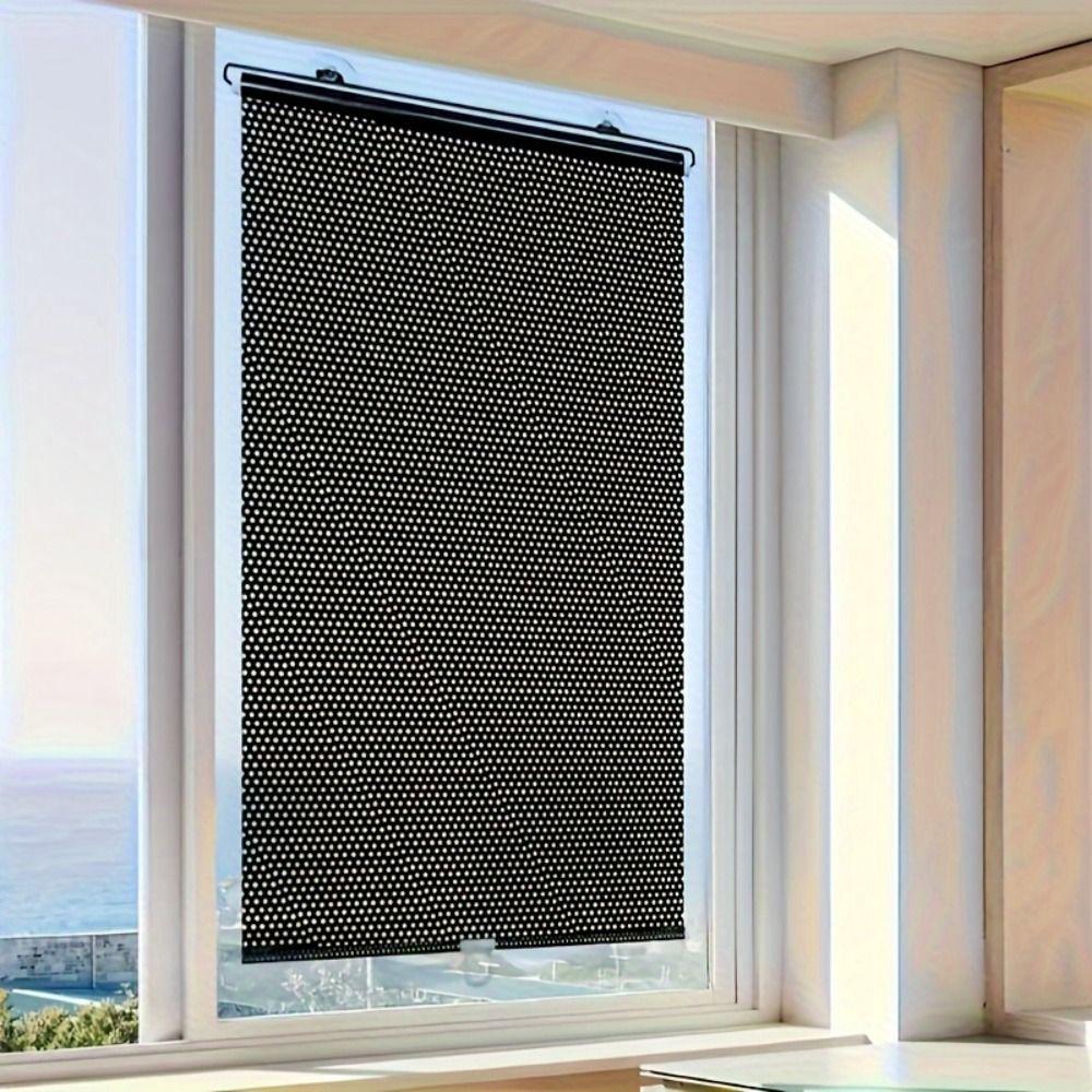 Uv Protection Car Sunshade Curtain Retractable Side Window Block Sun Shade  Garden