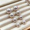 Shi Family Manta Rose Pearl Stud Earrings: Elegant, Cool-Style Light Luxury Design for Women