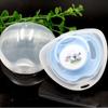 Transparent Simple Infant Holder Case Baby Boys Storage Box Plastic Pacifier Box Nipple Box
