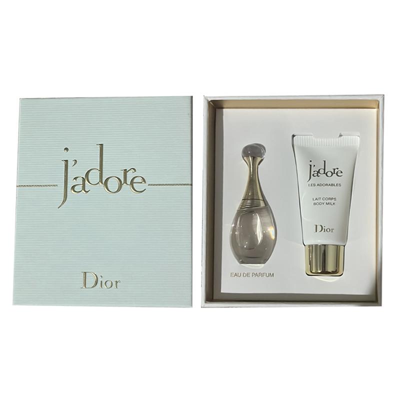 DIOR Perfume Two-piece set: Real EDP 5ml + Real Body Lotion 20ml белый