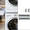 Space Optimizing Piling Set Direct Current Most 27 Foot Wide Front Load Washer Dryer Twosomes for Easy Installation