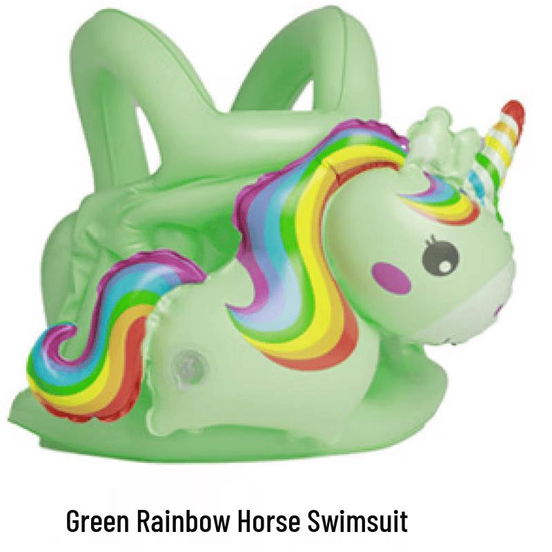 Rainbow Horse Children s Inflatable Seat Ring