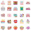 50 Teacher Stickers, English Short Sentences, Decorative Notebooks, Suitcases, Water Glasses, Stickers, Waterproof Stickers