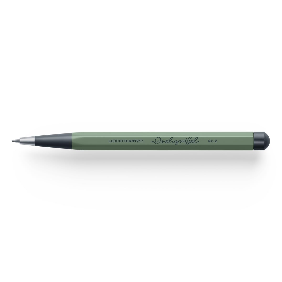 

Leuchtturm Mechanical Dregliful Officially Imported Pencil, 0.7mm, No. 2, Olive, 368268,