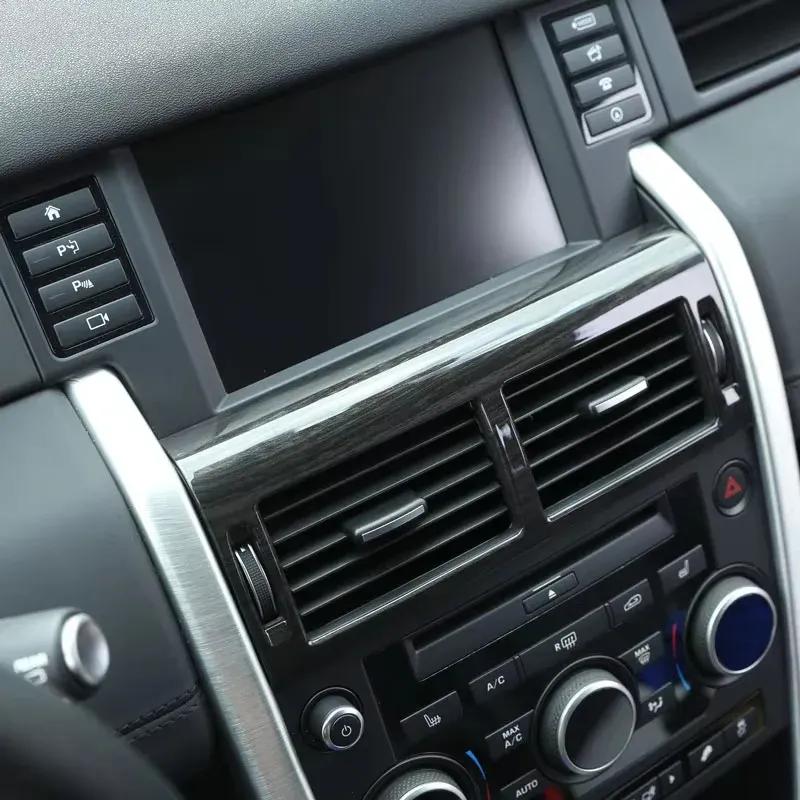 For Land Rover Discovery Sport 2015- ABS Car Center Console Air Conditioning Outlet Vent Cover Trim Interior Car Accessories