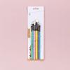 6PCS Professional Paintbrush Artist Paint Brush Nylon Bristle Paint Brush for Watercolor Gouaches Acrylic Oil Painting