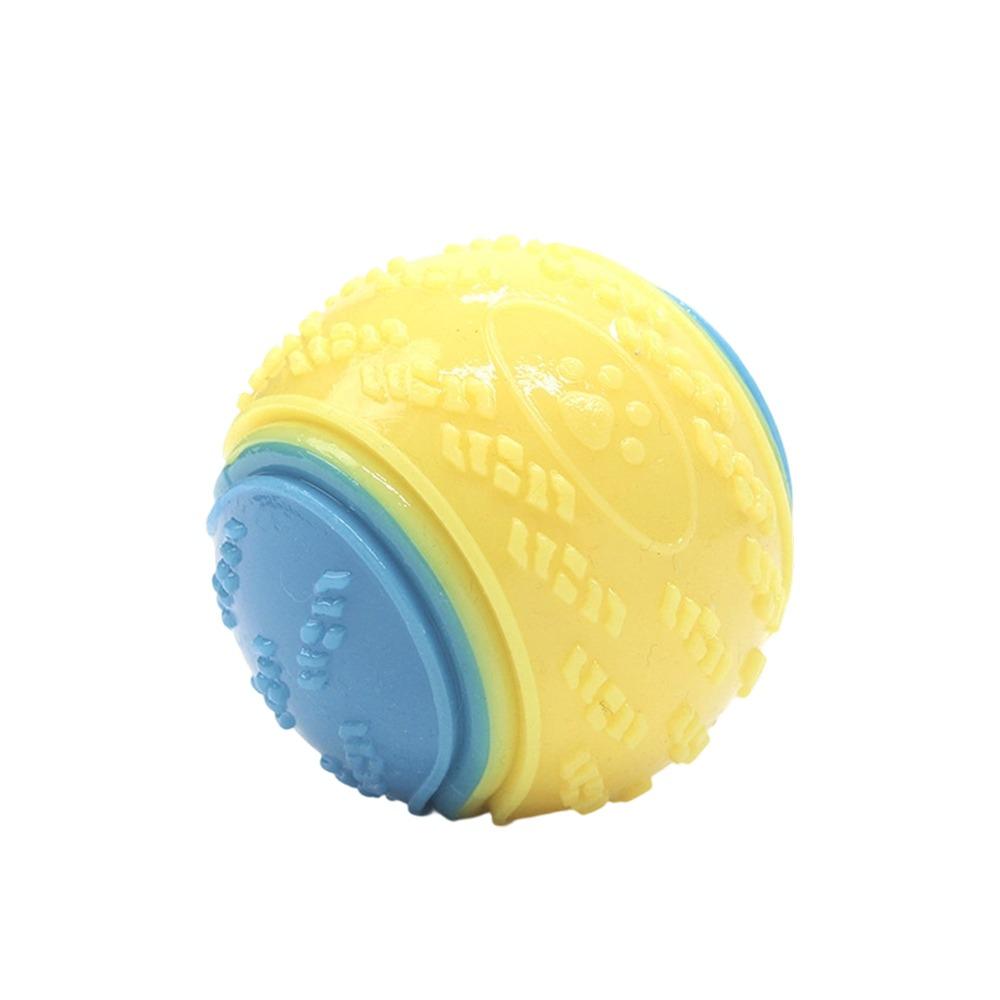 Draagbare Interactieve Piepende Hondenbal Tandenpoetsen Elastisch Huisdiermaatje Duurzaam Schattig Piepend