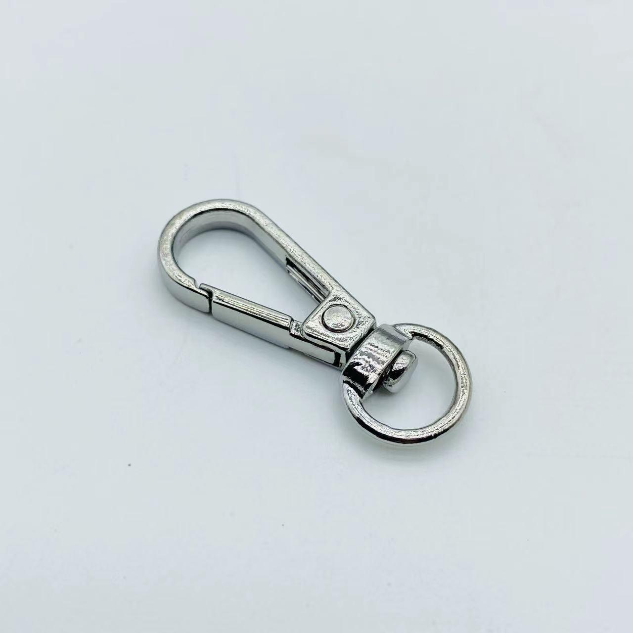 

Zinc Alloy Round Tail Hook Handbag & Dog Buckle Key Chain Metal Hook Accessory.