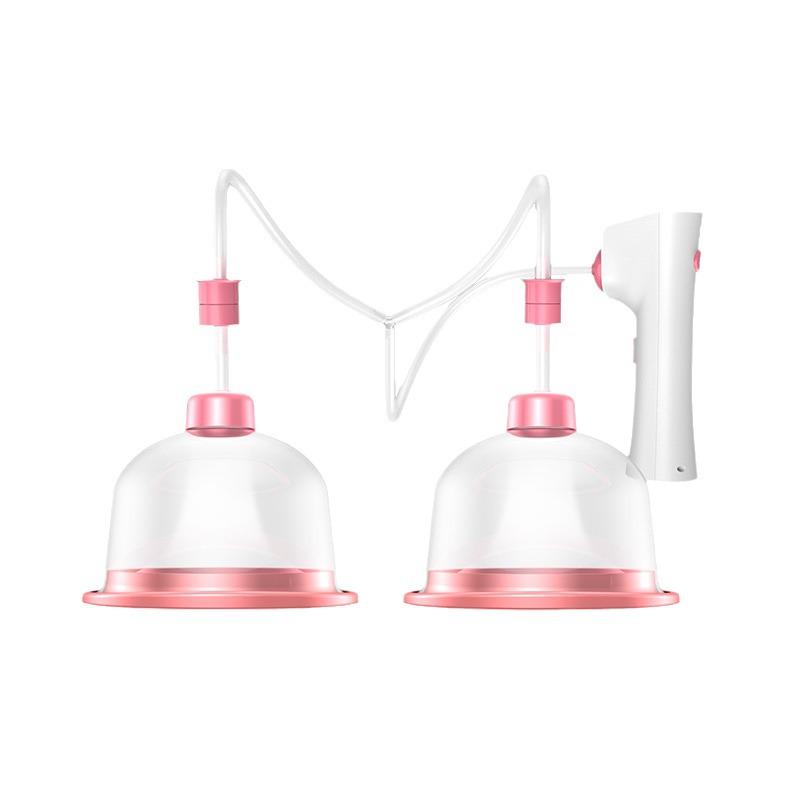 Electric Vibration Heated Breast Massager for Home Breast Care and Enhancement