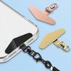 360° Drehung Metall Stahl Handy Sicherung Lasche Handy Lanyard Patch Dichtung Universelles Handy Lanyard Sicherheitsverbinder Teil