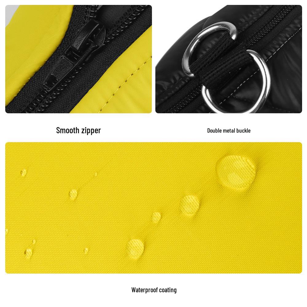 Winter Waterproof Reflective Puppy Vest - Warm & Thickened with Plus Velvet