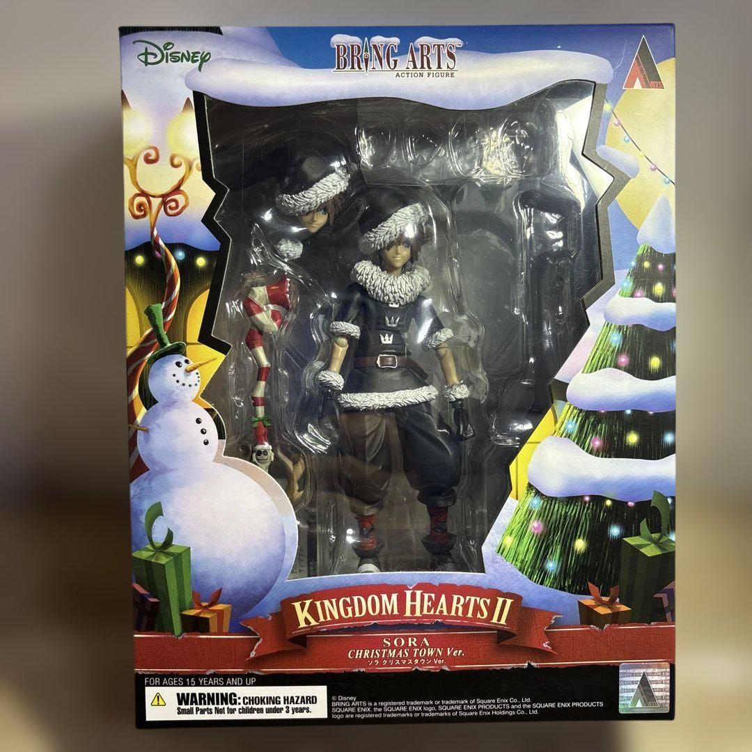 

[USED] Kingdom Hearts II Bring Arts Sora Christmas Town ver.