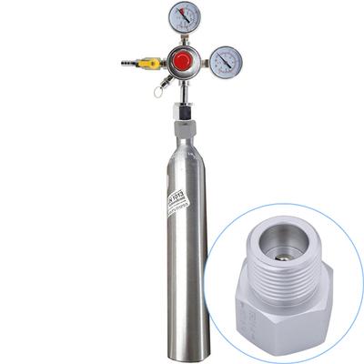 Compact Water Bottle Adapter Reliable Connector TR21.4 To W21.8 Adapter Metal Portable Adapter Carbonation Accessories