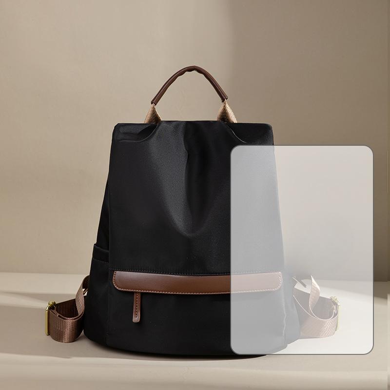 Корейская версия рюкзака против краж для женщин Новый модный и универсальный рюкзак Персонализированный водонепроницаемый рюкзак из ткани Оксфорд для студентов Тренд 3953₽