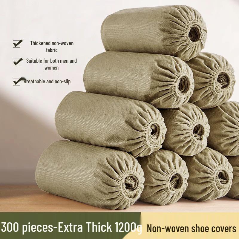 Disposable Non-Slip Indoor Shoe Covers - Thick, Dustproof, Wear-Resistant for Students & Adults