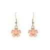 Women's High-End Plain Hoop Earrings: Light Luxury Ear Drops & Studs, Niche Design for Autumn/Winter.