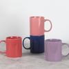 Simple Multicolor Glossy Ceramic Mug Home Coffee Cup Gift