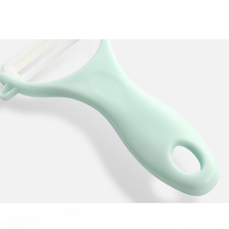 Pelador de cerámica para verduras y frutas, ecológico, para cocina, pelador de patatas y manzanas, multifunción, para el hogar, utensilios de comedor