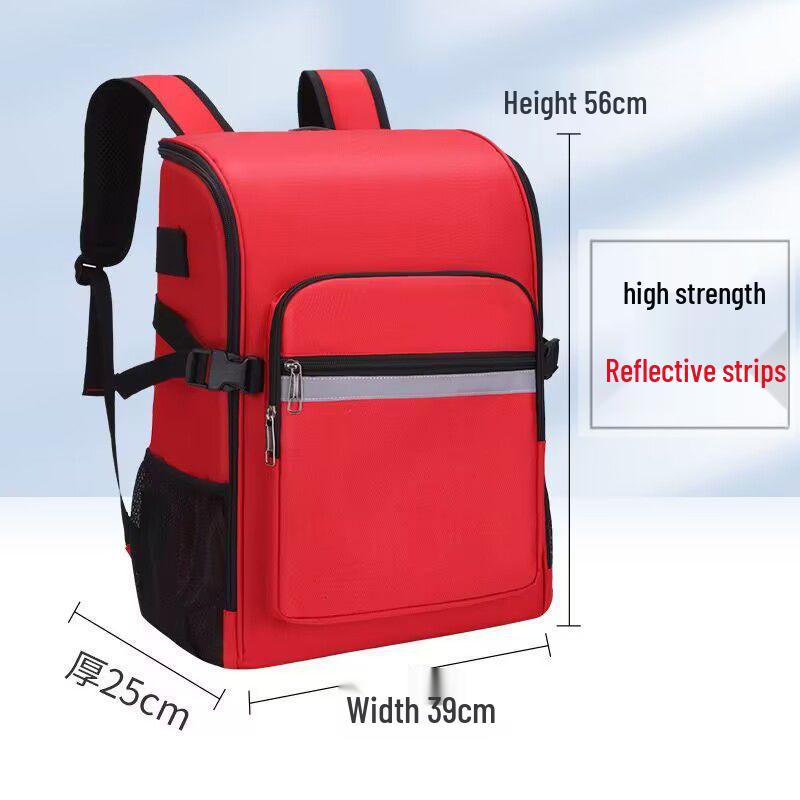 Large Household Cleaning Tool Backpack - Double Shoulder, Ideal for Home Appliance Repair and Storage