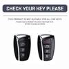 For Hyundai Grandeur HG Sedan Genesis G80 Santa Fe 3DM Grand SantaFe 2018 IX45 EQUUS Azera Leather Auto Key Shell Case Cover