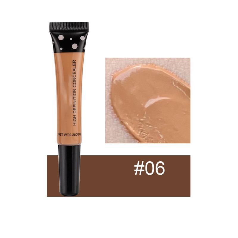 Full Cover Liquid Concealer 8 Color BB Cream Foundation Air-permeable Natural Brightening Makeup Eye Dark Circles Cream Cosmetic
