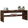 VidaXL Table basse Chêne fumé 100x40x40 cm Bois d'ingénierie 815255